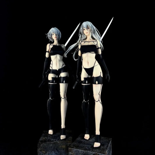 In Stock Nier: Automata A2 Battle Damage Edition 1/4 50cm Statue Figure Boutique Statue Desktop Ornaments Decoration
