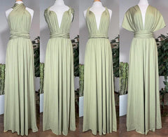 Formal attire Dresses: Olive Green Sega Bridesmaid Dress Floor Length