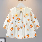 Girls Hooded Coats for Kids Autumn Jacket Windbreaker Children Outerwear Casual Coat