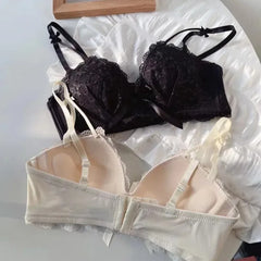 Bras for Women Lingerie Korean Push Up Bra Brassiere Black Underwear