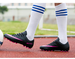 Soccer Shoes Football Boots Hight Quality Outdoor Training Cleats Turf Ankle