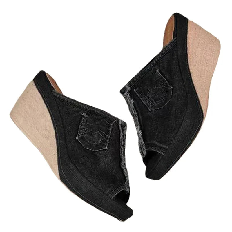Sandals Women Platform Sandals Female Fish Mouth Platform