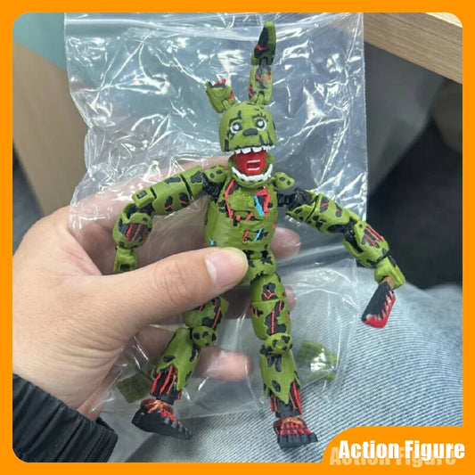 【In Stock】9l3d Printed Fnaf Freddy Fazbear'S Pizza Springtrap Toys Action Figures Anime Model Lucky13 Dummy13 Titan13 Gifts Toys
