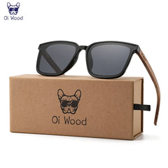 Sunglasses Wooden Eyeglasses polarized Blue Lenses Mens Glasses Eyewear