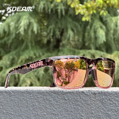 Sunglasses Polarized Flash With Stylish Mirrored Pink Sun Glasses