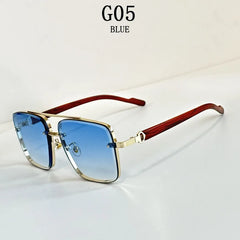 Sunglasses For Men New Wooden Vintage Designer Fashion Glasses