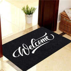 Welcome Front Door Mat Hallway Entrance Doormat Shoes Clean Carpet Rug 40x60cm