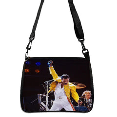 Freddie Mercury Printed bag, Lightweight Shoulder Bag, Portable Work Handbag