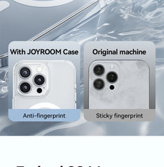 Magnetic Transparent Case For iPhone 15 14 13 Pro Max Case For Magsafe Wireless Charge Shockproof Cover Anti-fall
