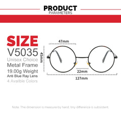 VIVIBEE Photochromic Mens Blue Light Blocking Glasses Retro UV400 Anti Glare Round Color Changing Sunglasses Computer Shades