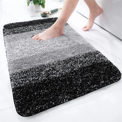 Bath Mat U-Shaped Extra Soft Bathroom Rug Absorbent Bathroom Carpet