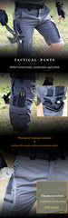 Men Cargo Shorts Quick Dry Tactical Short Pants Multi-Pocket Shorts Men's