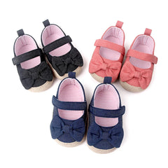 Baby Girl Mary Jane Shoes Spring and Summer Sandal Cute Bowknot Soft Cotton