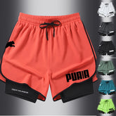 Sports Shorts Men's Casual Solid Color Outdoor Running Quick