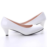 Shoes Ladies Pumps Medium Heel High Heels Weeding Shoes