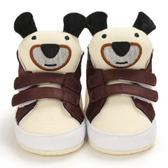 Classic Baby Shoe Boy Girl Baby Cute Animal Face Casual Flat Sneaker First Baby