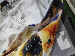 Women Leggings Lovely Cat Holographic Digital Print Fitness legging