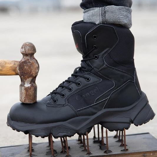 Tactical Boots Army Boots Mens Military Desert Work Safety Shoes Climbing Hiking