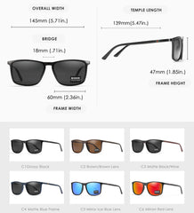 Sunglasses Polarized Men's Driving Sun Glasses Travel Luxury Female
