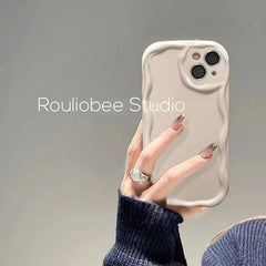 Phone Case For iPhone15 14 13 12Mini 11Pro Max Soft Silicone Protected Back Cover