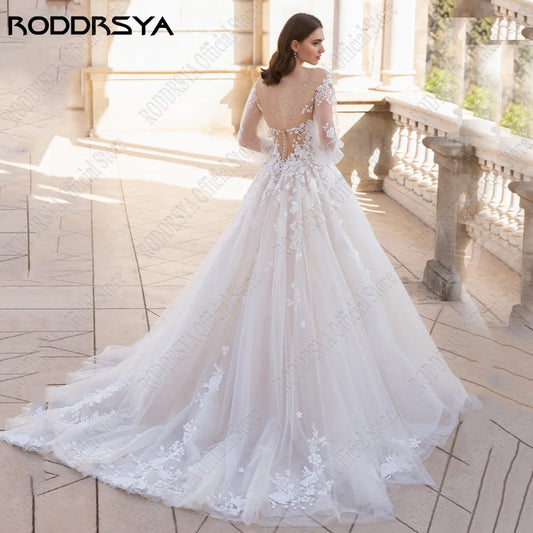 White Bridesmaid Dresses: Wedding Dresses For Woman Puff Sleeves Backless