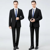 Tuxedo for Mens: (Blazer+ Trousers) Men's British Style Elegant Fashion Senior