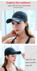 Men Sports Running Sweat Baseball Cap Male Canada Golf Quick Dry