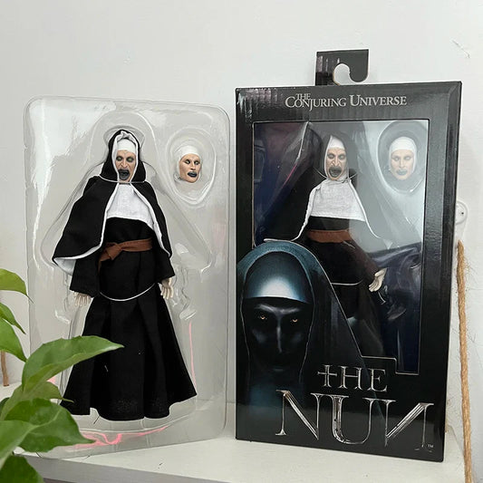 NECA The Nun The Conjuring Series Horror Action Figure Toys Hallowen Present Hobby Collection Face Changable Decor