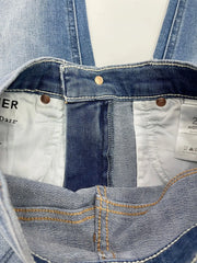 Women Stretch straight denim pants fashion casual ankle-length jeans