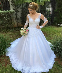 White Bridesmaid Dresses: Wedding Dress Robe Mariage Bohemian Long Sleeve