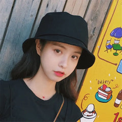Foldable Bucket Hat Unisex Women Outdoor Sunscreen Hat