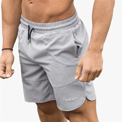 Men Gym Fitness Loose Shorts Bodybuilding Joggers Summer Quick-dry