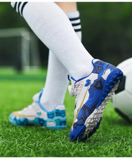 Football Boots Society Futsal TF Pink Soccer Tennis Shoes Sports