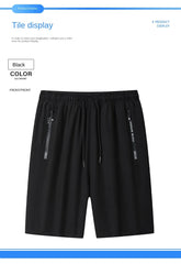 Men's Sports Shorts,bermuda Clothing, Fitness Jogging Shorts,ice Silk