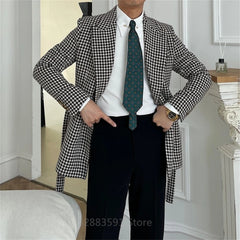 Tuxedo for Mens: Double Breasted Wedding Suits For Men 2 Piece Slim Fit Male Fashion