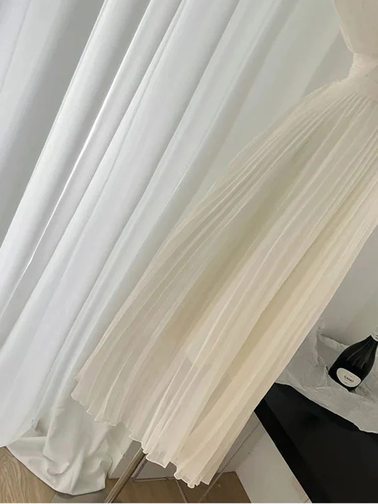 Formal attire Dresses: Woman V Neck Chiffon A-Line Maxi Dress Fairy Dress