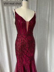 Homecoming Dresses: Star Event Exhibition Stage Long Evening Dress