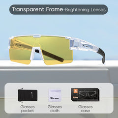 Sunglasses Men Photochromic Cycling Fit Over Myopic Glasses Driving