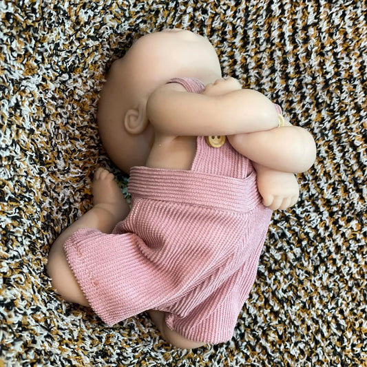 25CM Unpainted Silicone Girls Whole Body Soft Solid Silicone 8 Styles Newborn Baby Dolls Toys For Gifts Reborn Corpo De Silicone