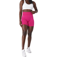 Solid Seamless Shorts Women Soft Workout Tights Fitness Outfits Yoga Pants Gym Wear