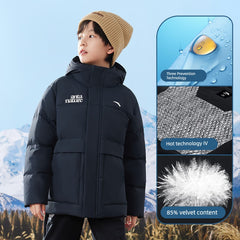 Anta Kids Boy's down Jacket Three-Proof Outwear