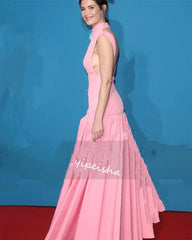Homecoming Dresses: A-line High Collar Bespoke Occasion Gown