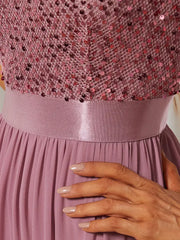 Homecoming Dresses: Evening Dresses for Women Long A-LINE O-Neck