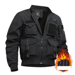 Air Force Fly Pilot Jacket Flight Tactical Bomber Jacket Men Winter Warm Aviator