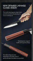 1PC-5PC Kitchen Knife Set Chef Utility Stainless Steel 3 Layers Composite