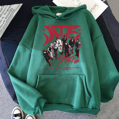 90s Women Hoodies Unisex Autumn Winter Aesthetic Pullovers Sweatshirt