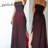 Homecoming Dresses: Straps Mermaid Prom Gown Evening Dresses For Women