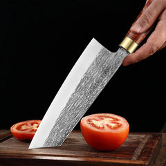 Professional Japanese Chef Knife Hand Forged Steel Fish Fruit Knife Butcher Meat