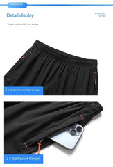Sports Shorts Men Comfortable Elastic Waist Clothing Male