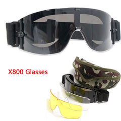 Glasses Wind and UV Protection Sunglasses Army Hunting Air Gun Color